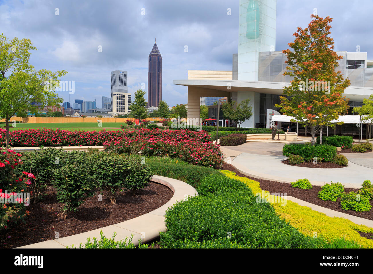 Mondo di Coca Cola in Pemberton Park, Atlanta, Georgia, Stati Uniti d'America, America del Nord Foto Stock