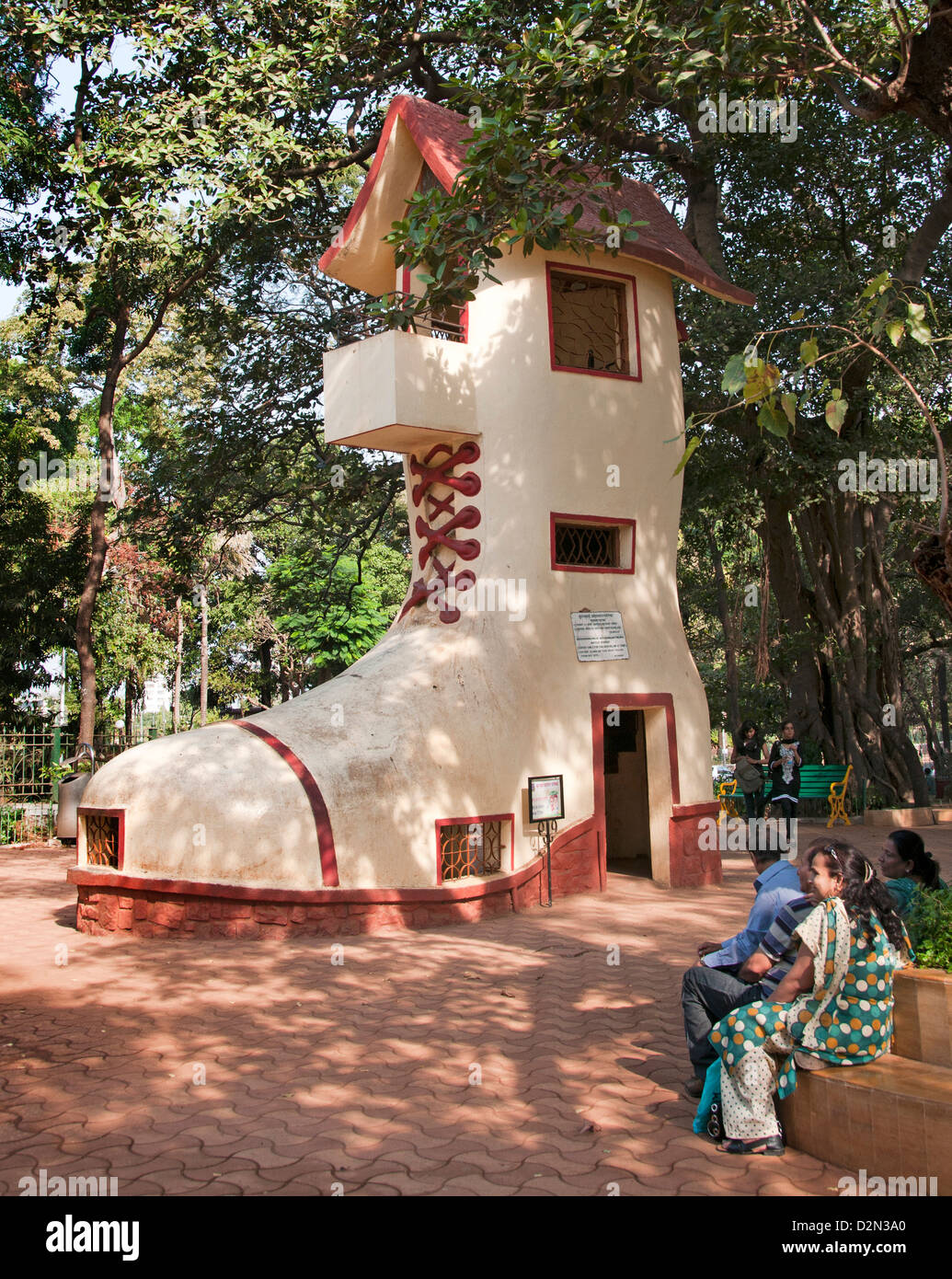 Calzatura Boot House Kamala Nehru Park Malabar Hill Mumbai Bombay ) India sobborghi Bandra Foto Stock