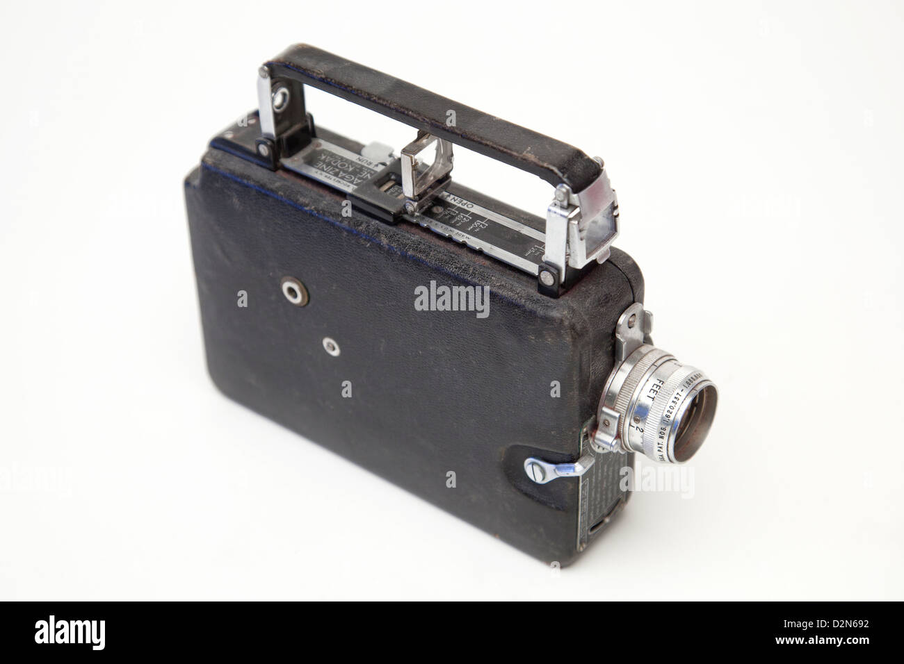 Studio shot di un Vintage Eastman Kodak Magazine fotocamera Cine Foto Stock