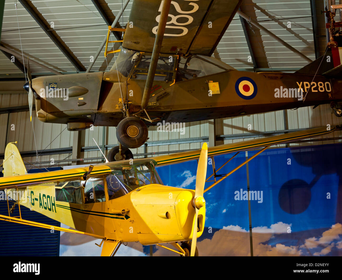 Interno di trasporto presenta a Snibston Discovery Museum a Coalville LEICESTERSHIRE REGNO UNITO che si è aperto in 1992 Foto Stock
