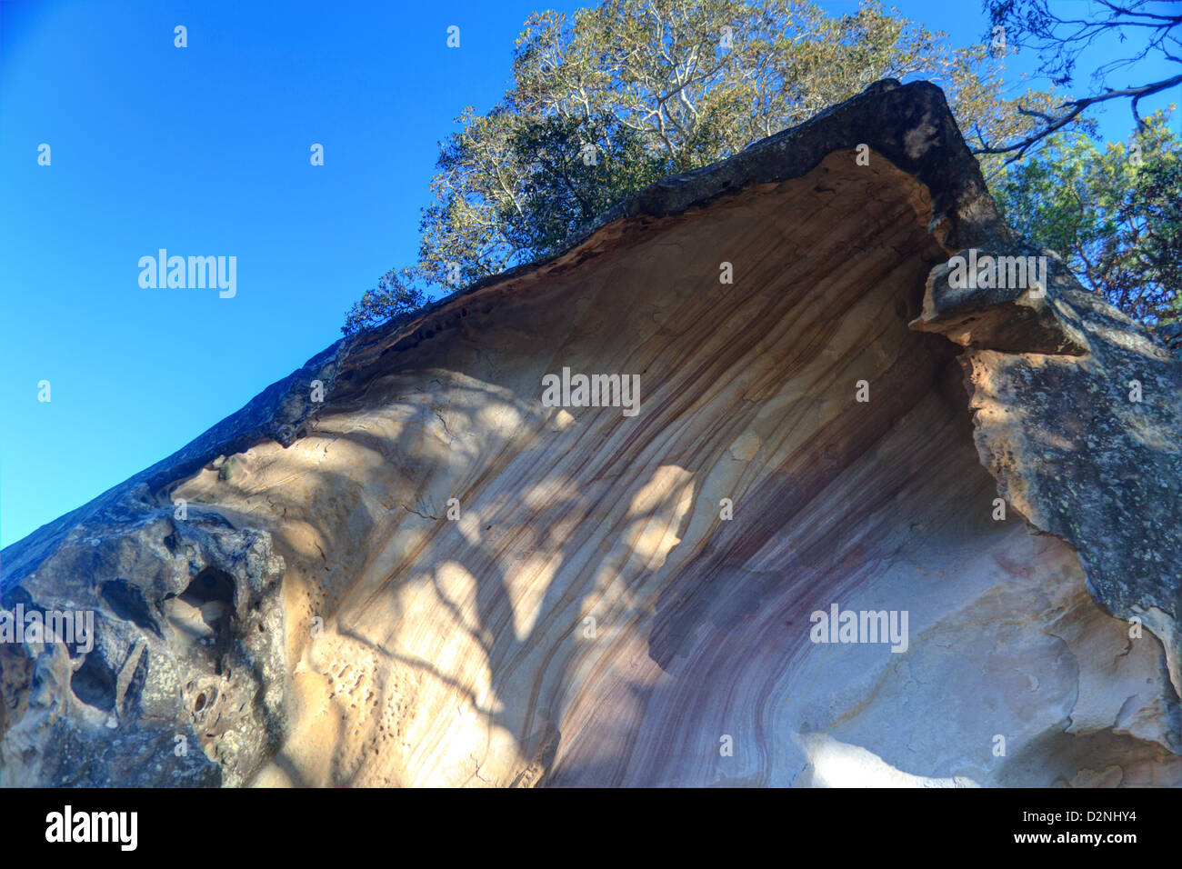 Incredibile formazione di roccia Foto Stock