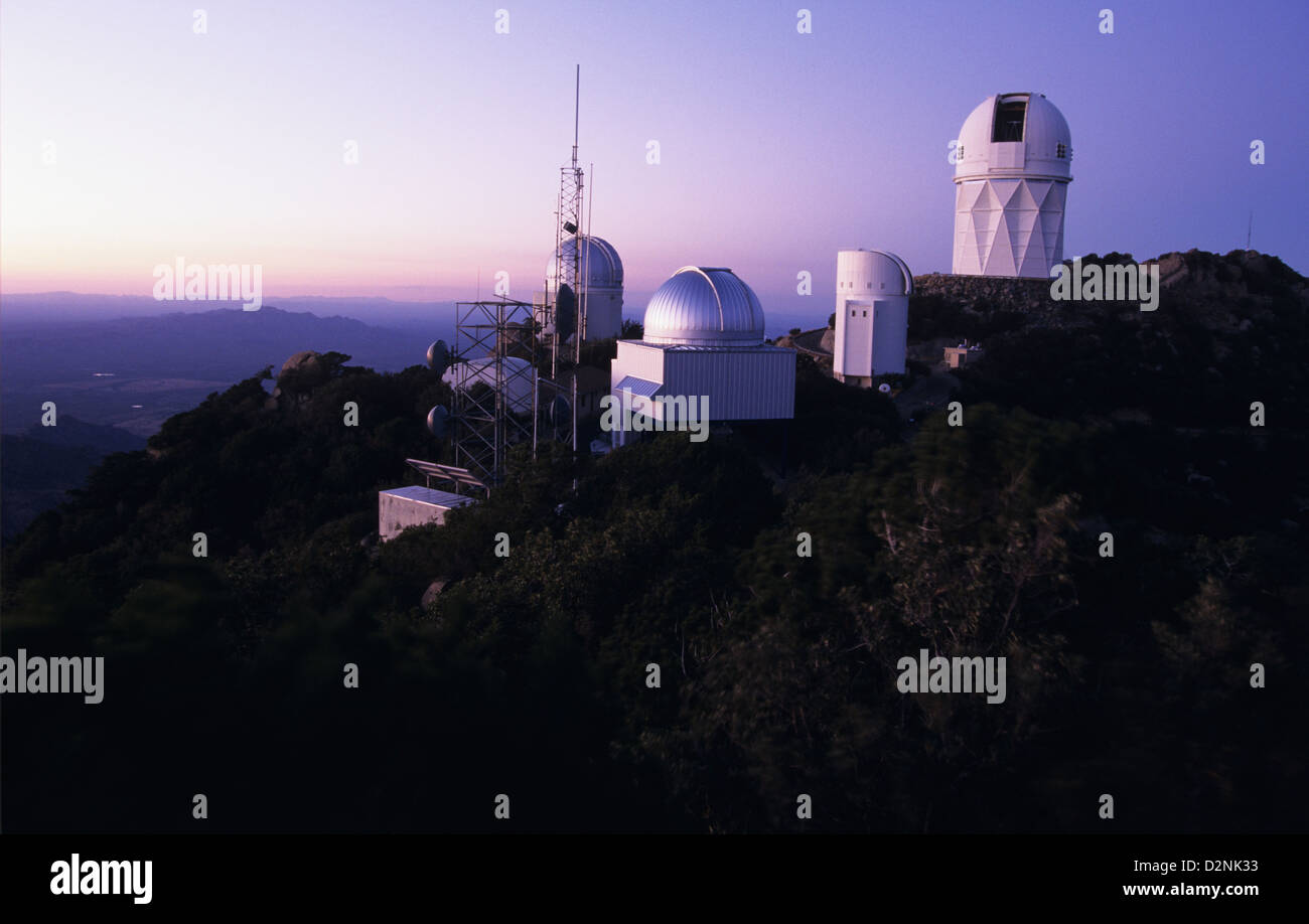 Kitt Peak National Observatory, 56 miglia a sud-ovest di Tucson, Arizona Foto Stock