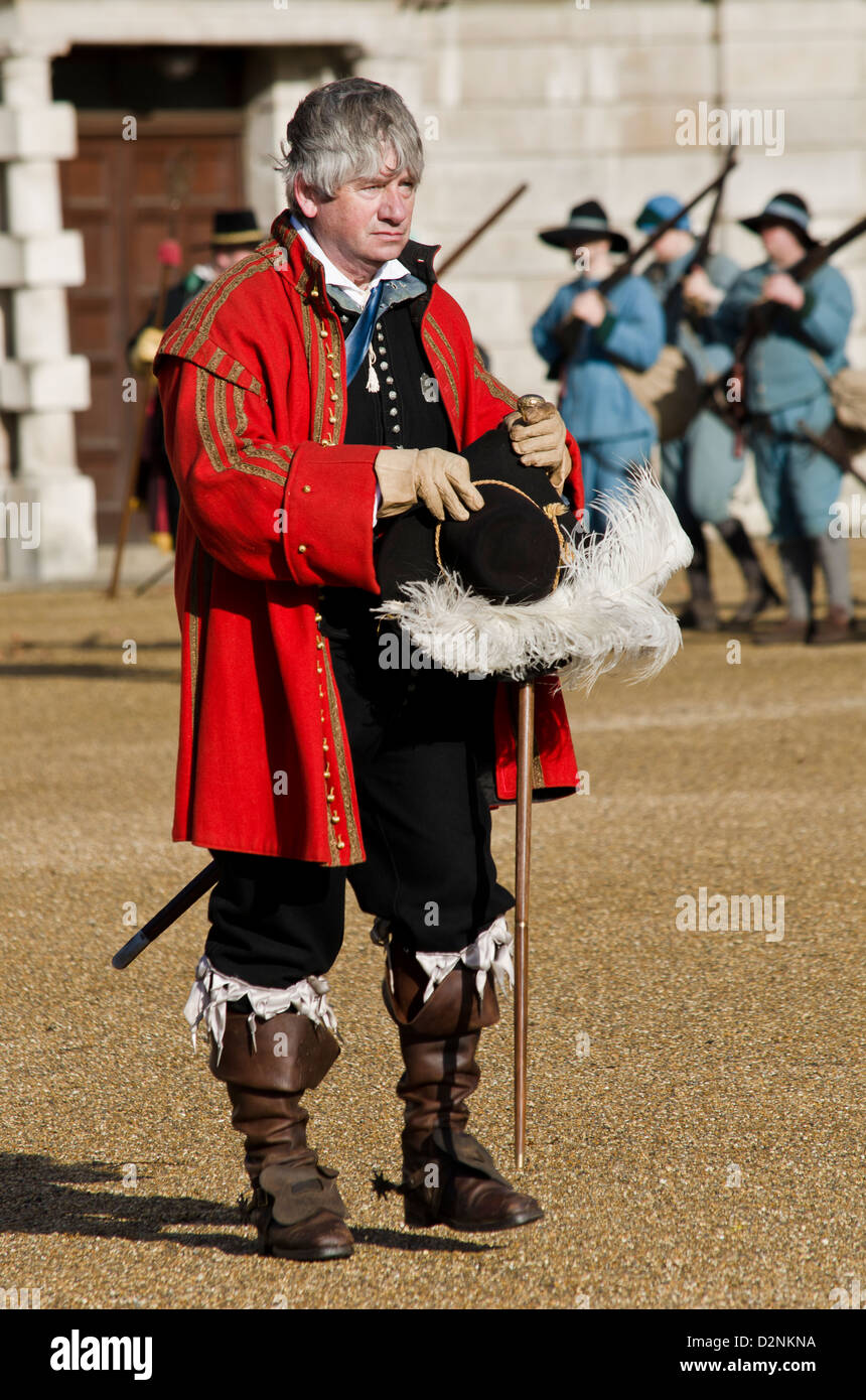Guerra Civile Inglese Società Parade London REGNO UNITO Foto Stock
