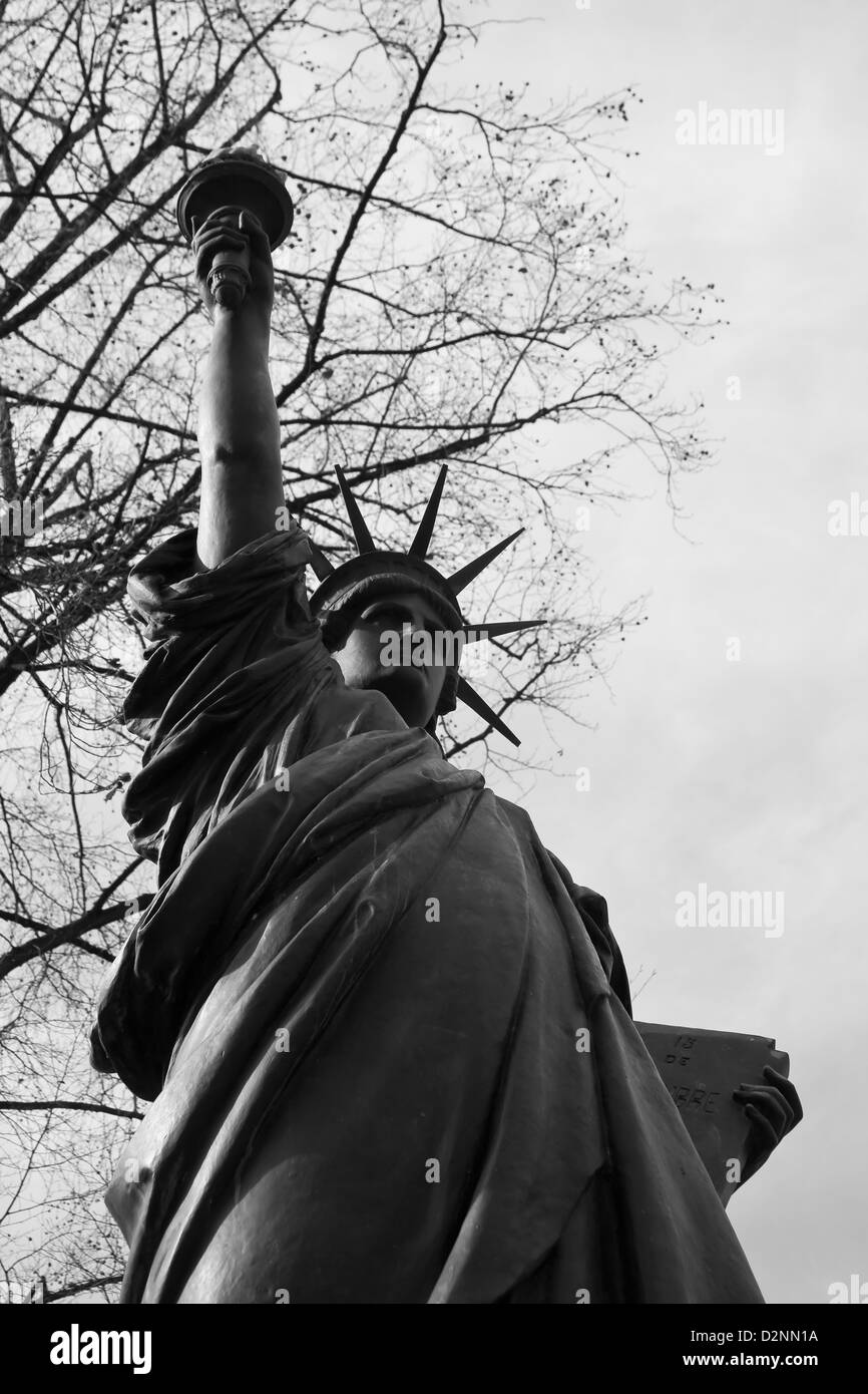 Statua della Libertà a Parigi Foto Stock
