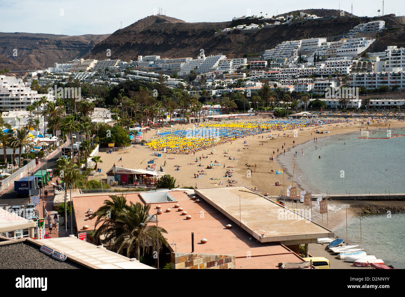 A Puerto Rico, Gran Canaria Foto Stock