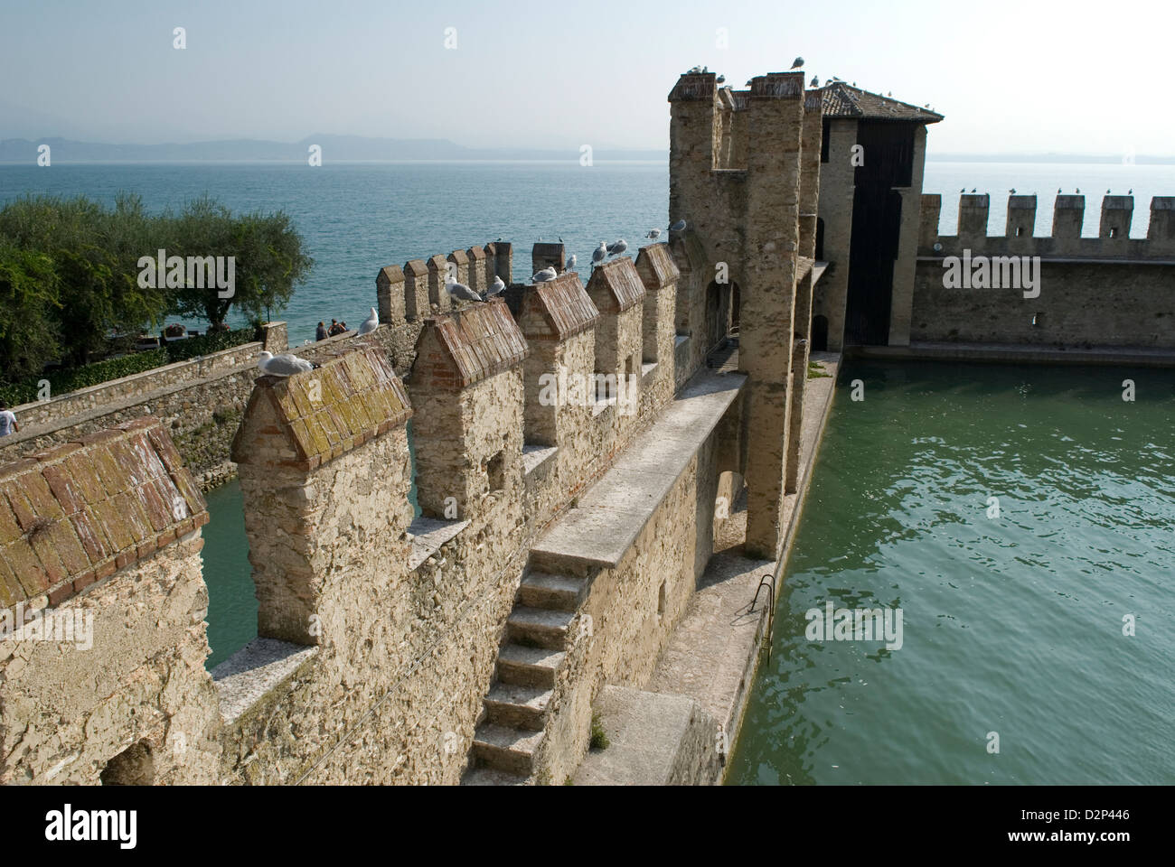 Sirmione Lombardia Italia Turismo Viaggi Foto Stock