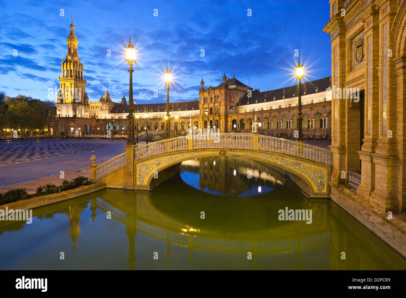 Plaza de Espana Foto Stock