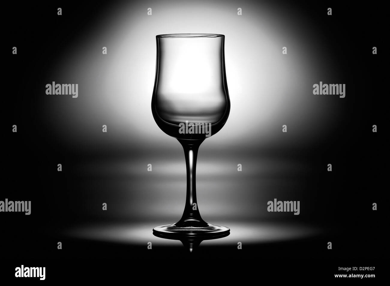 Bicchiere di vino Foto Stock