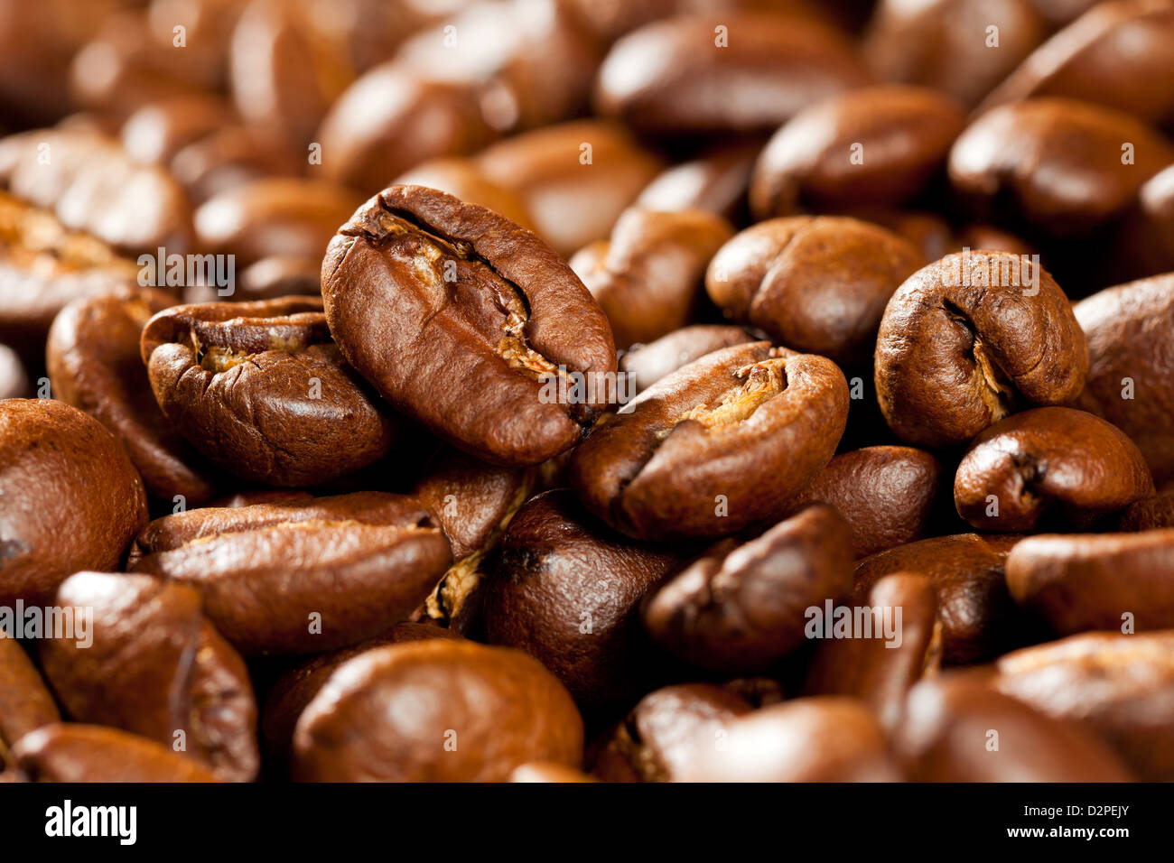 Berlino, Germania, industrialmente il caffè torrefatto piantagioni di africana di chicchi di caffè Foto Stock