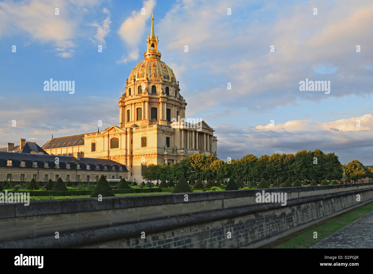 Chiesa Dome, Hotel des Invalides, Parigi, Francia Foto Stock