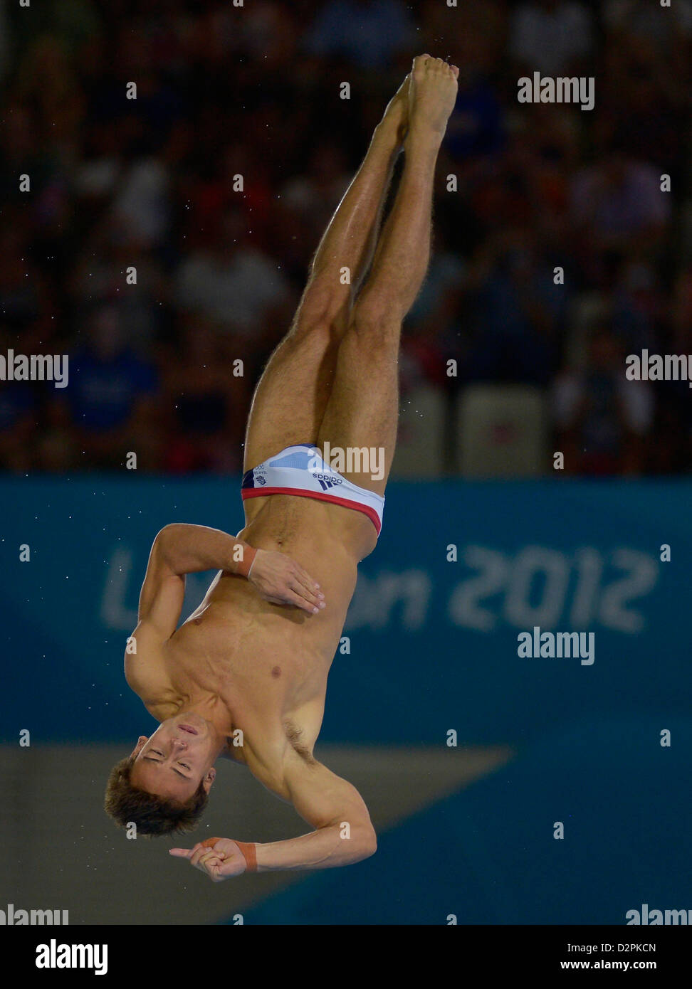 Thomas Daley (GBR, Gran Bretagna). 10m alto bordo Immersioni Foto Stock