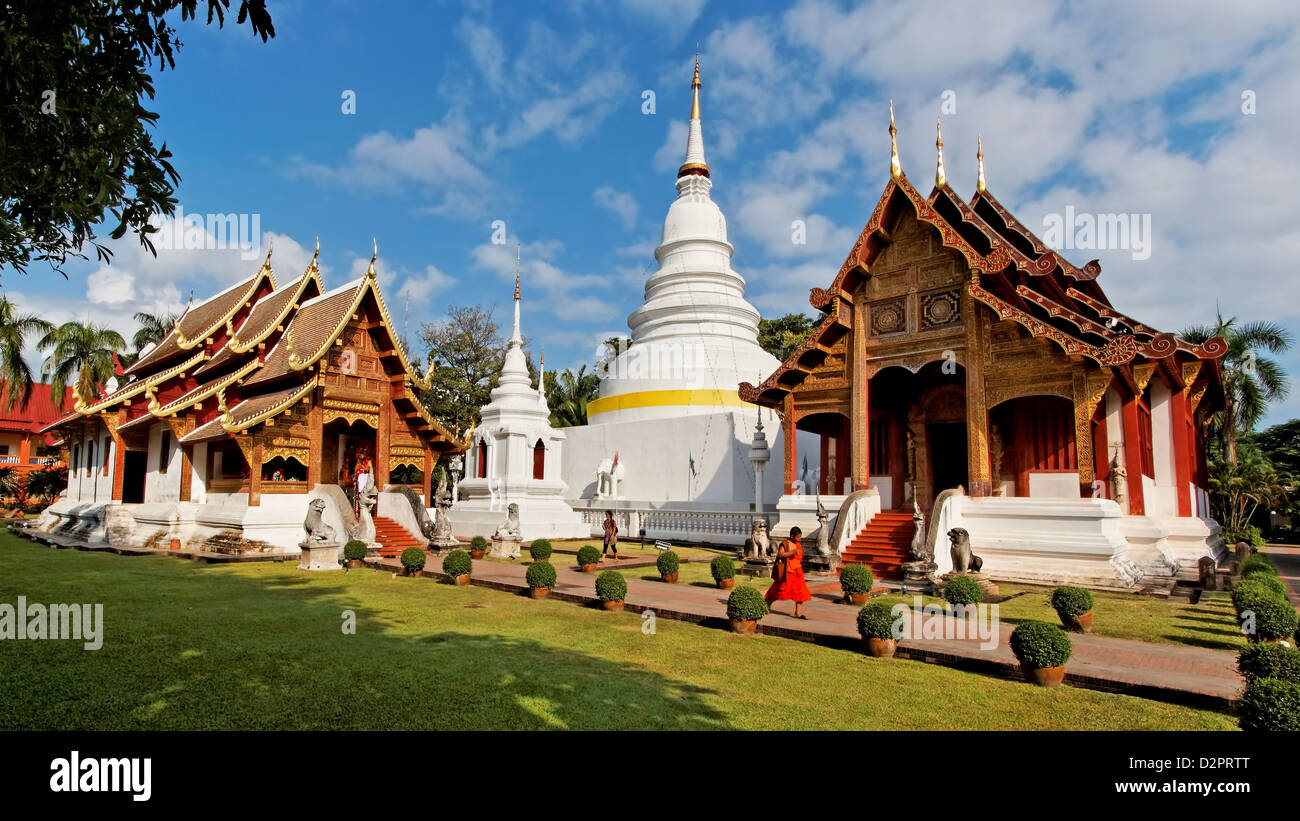 Wat Phra Singh / Chiang Mai / Tailandia Foto Stock