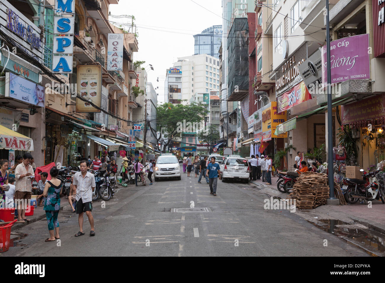La città di Ho Chi Minh, Vietnam, Indocina, Asia sud-orientale, Asia Foto Stock