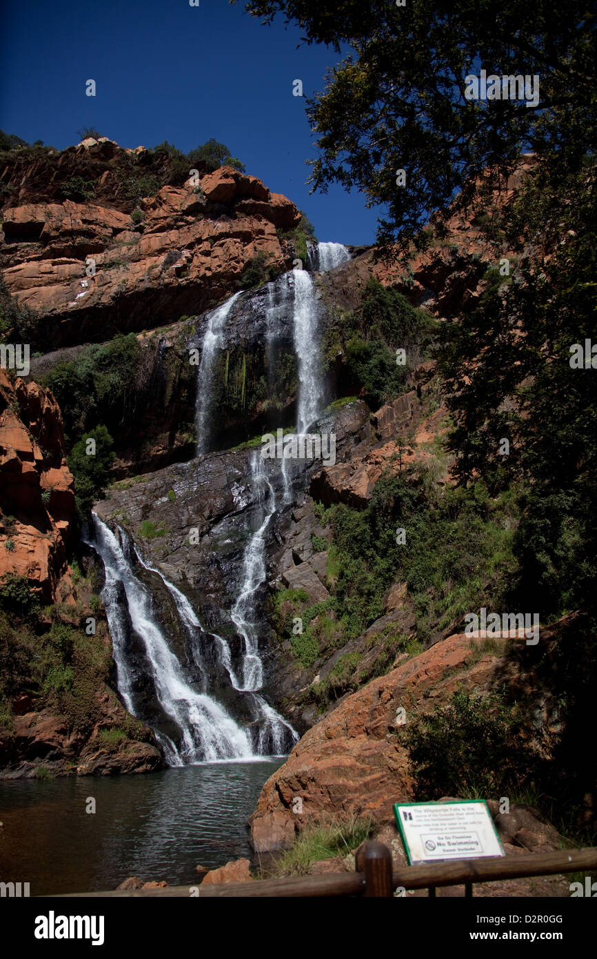 Roodepoort Falls - Africa del Sud Foto Stock