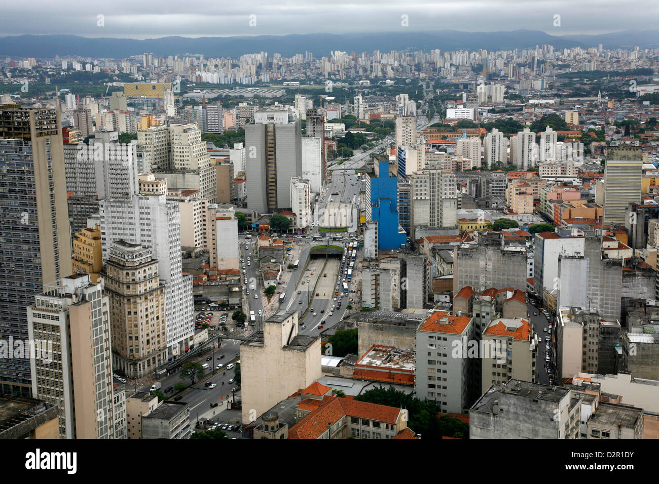 Skyline di Sao Paulo, Brasile, Sud America Foto Stock