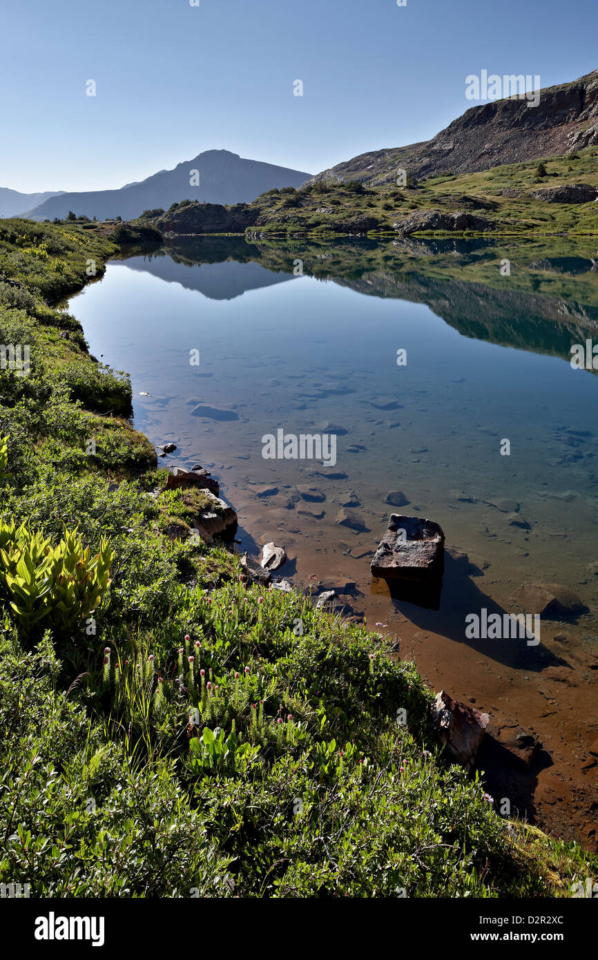 Kite Lago, Rio Grande Foresta Nazionale, Colorado, Stati Uniti d'America, America del Nord Foto Stock