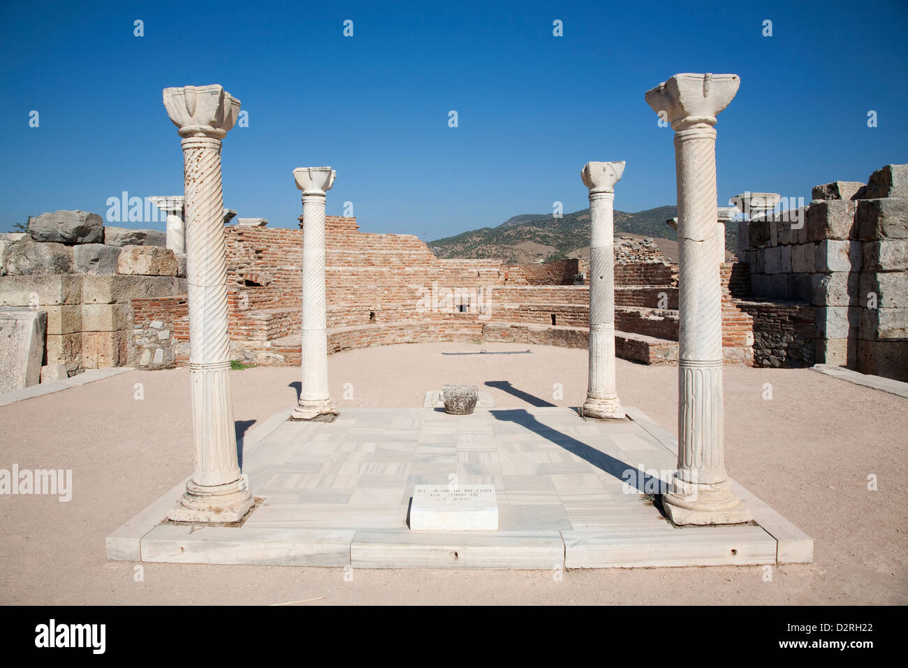 Asia, la Turchia, Anatolia, Selcuk, san Giovanni basilica Foto Stock