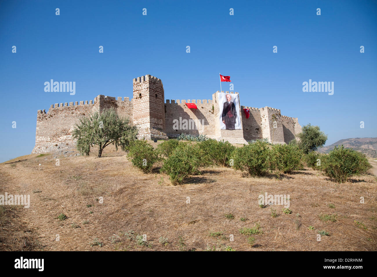 Asia, la Turchia, Anatolia, Selcuk, castello Foto Stock