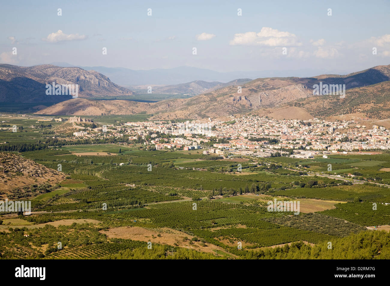 Asia, la Turchia, Anatolia, Selcuk, Vista panoramica Foto Stock
