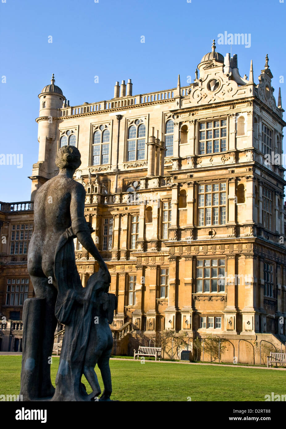 Grado 1 elencati Elizabethan Wollaton Hall da Robert Smythson Nottingham Nottinghamshire East Midlands England Foto Stock