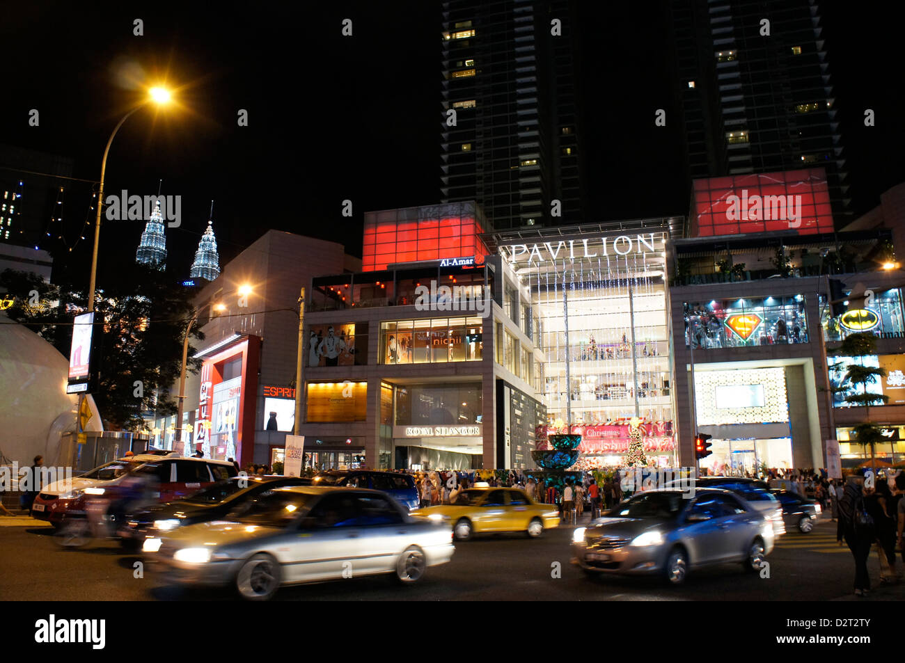 Pavilion shopping mall in Bukit Bintang, Kuala Lumpur, Malesia Foto Stock