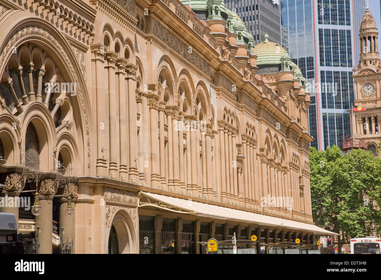 Queen Victoria Building nel centro di Sydney, Australia Foto Stock