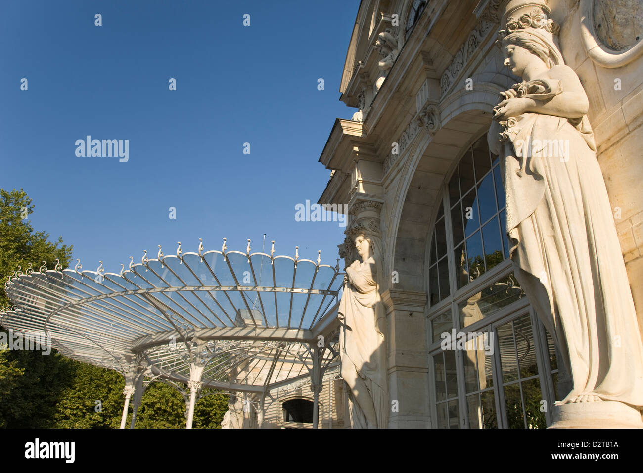 OPERA HOUSE EDIFICIO GRAND CASINO PARC DE SOURCES VICHY AUVERGNE FRANCIA Foto Stock
