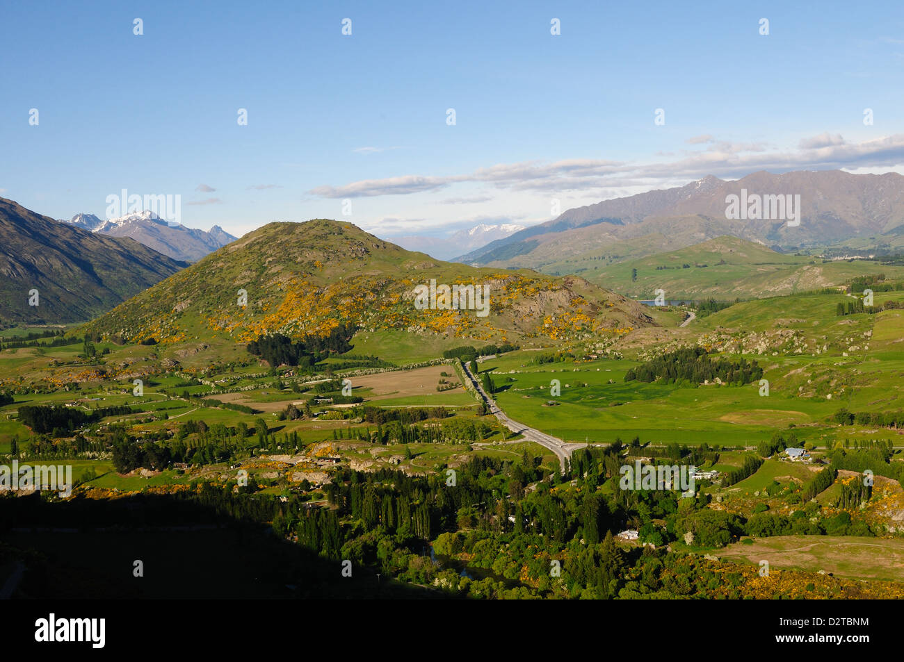 Vista dell'Isola del Sud orizzontale nella zona Reefton, Costa Ovest, South Island, in Nuova Zelanda, Pacific Foto Stock