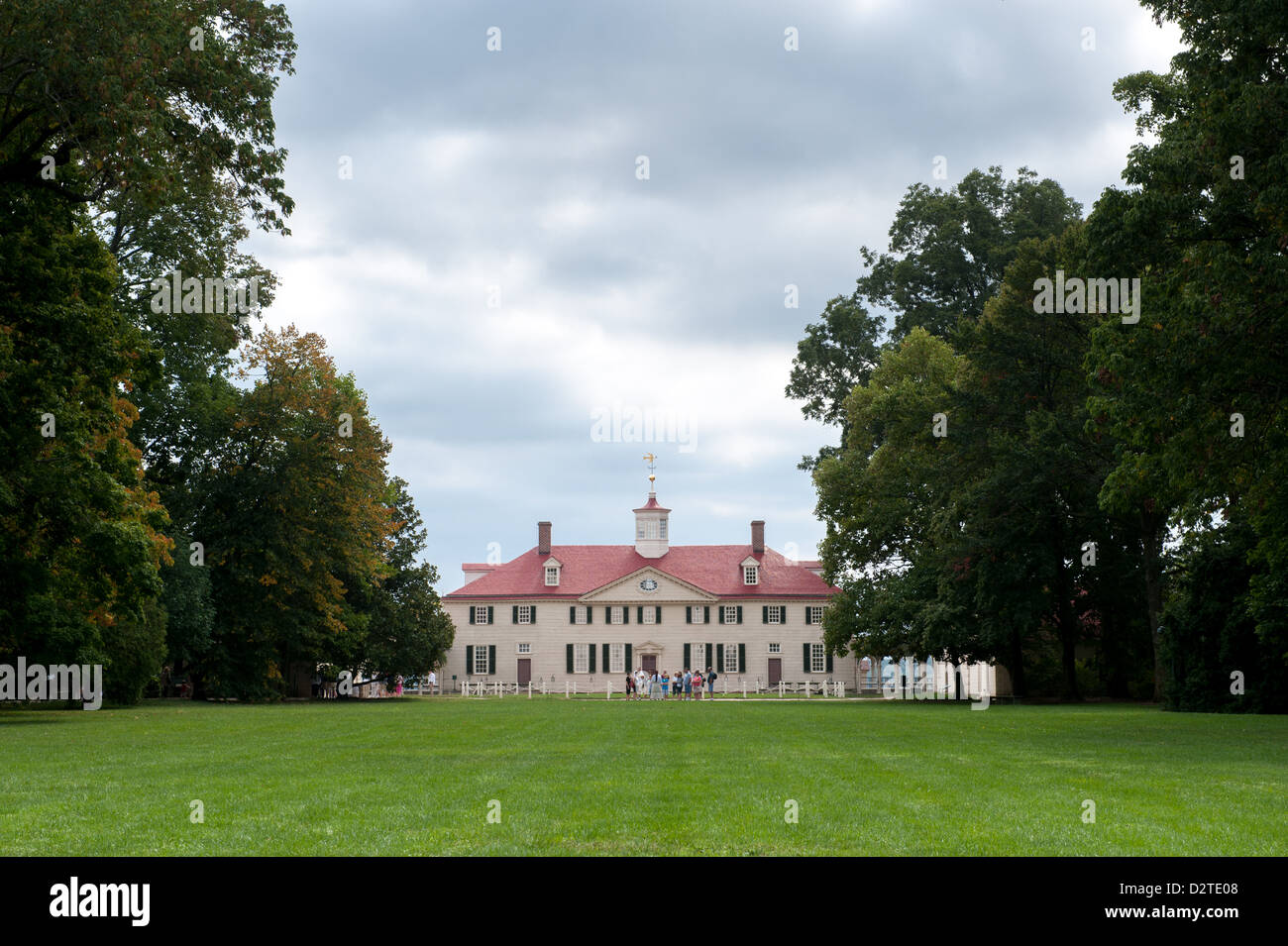 Il gruppo turistico e storico Mt Vernon Foto Stock Il gruppo turistico e storico Mt Vernon Foto Stock