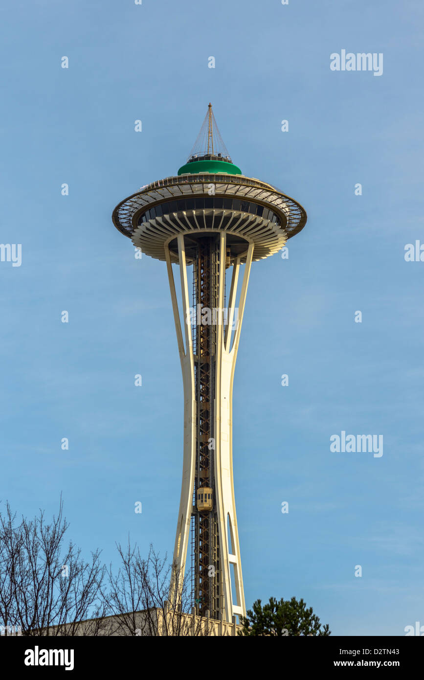 Lo Space Needle, Seattle, Washington, Stati Uniti d'America Foto Stock