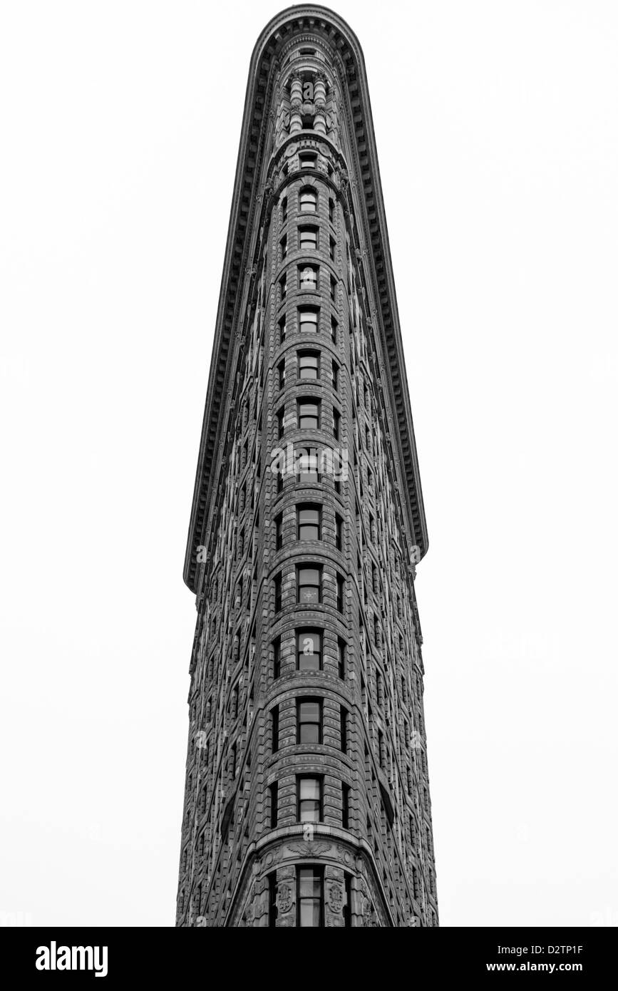 Flatiron Building di New York City, Stati Uniti d'America Foto Stock