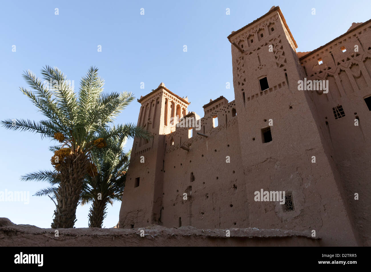 AIT ben Haddou Kasbah, Ouarzazate, Marocco Foto Stock