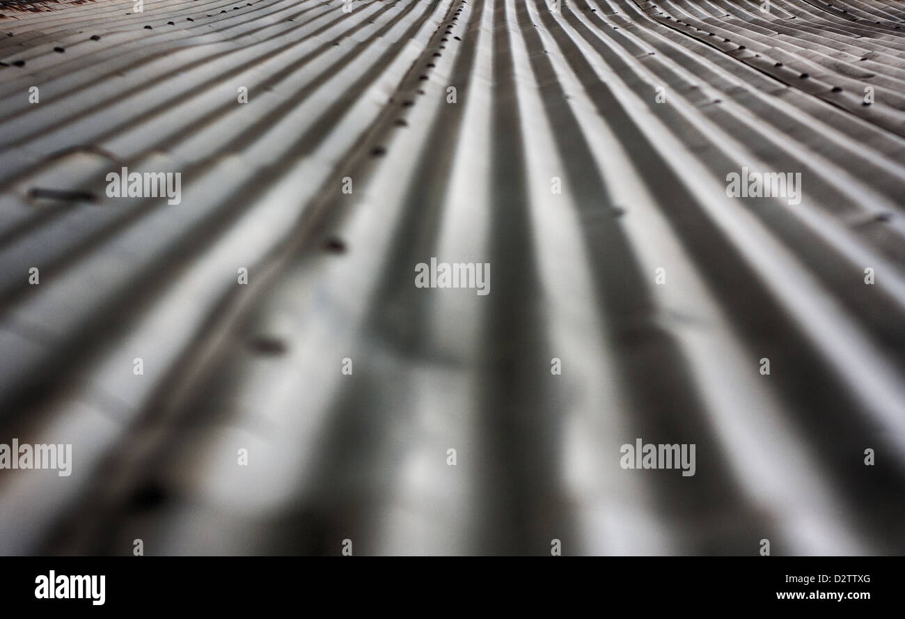 In bianco e nero delle linee guida Foto Stock