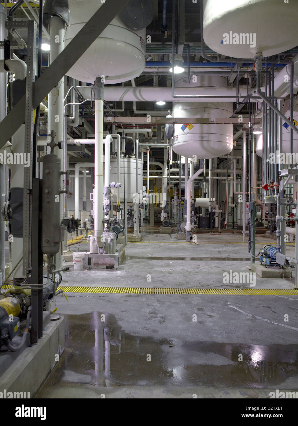 Chemical Industrial Manufacturing Facility, STATI UNITI D'AMERICA Foto Stock