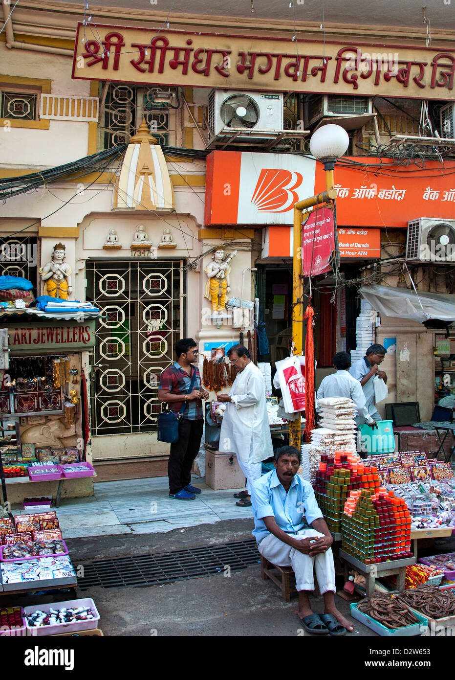 Mumbai ( Bombay ) India vicino mercato Crawford Foto Stock