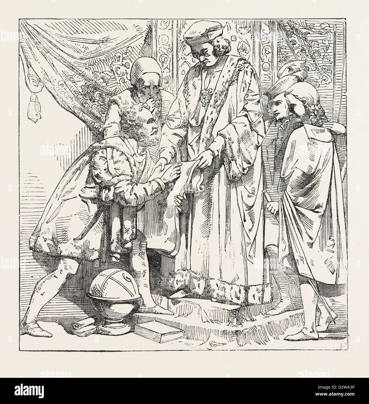 SEBASTIAN CABOT prima di Enrico VII. Foto Stock