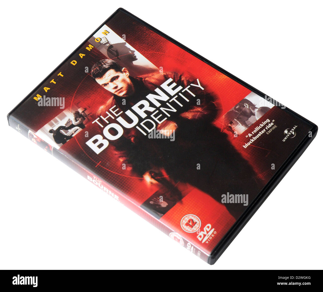 The Bourne Identity DVD Foto Stock