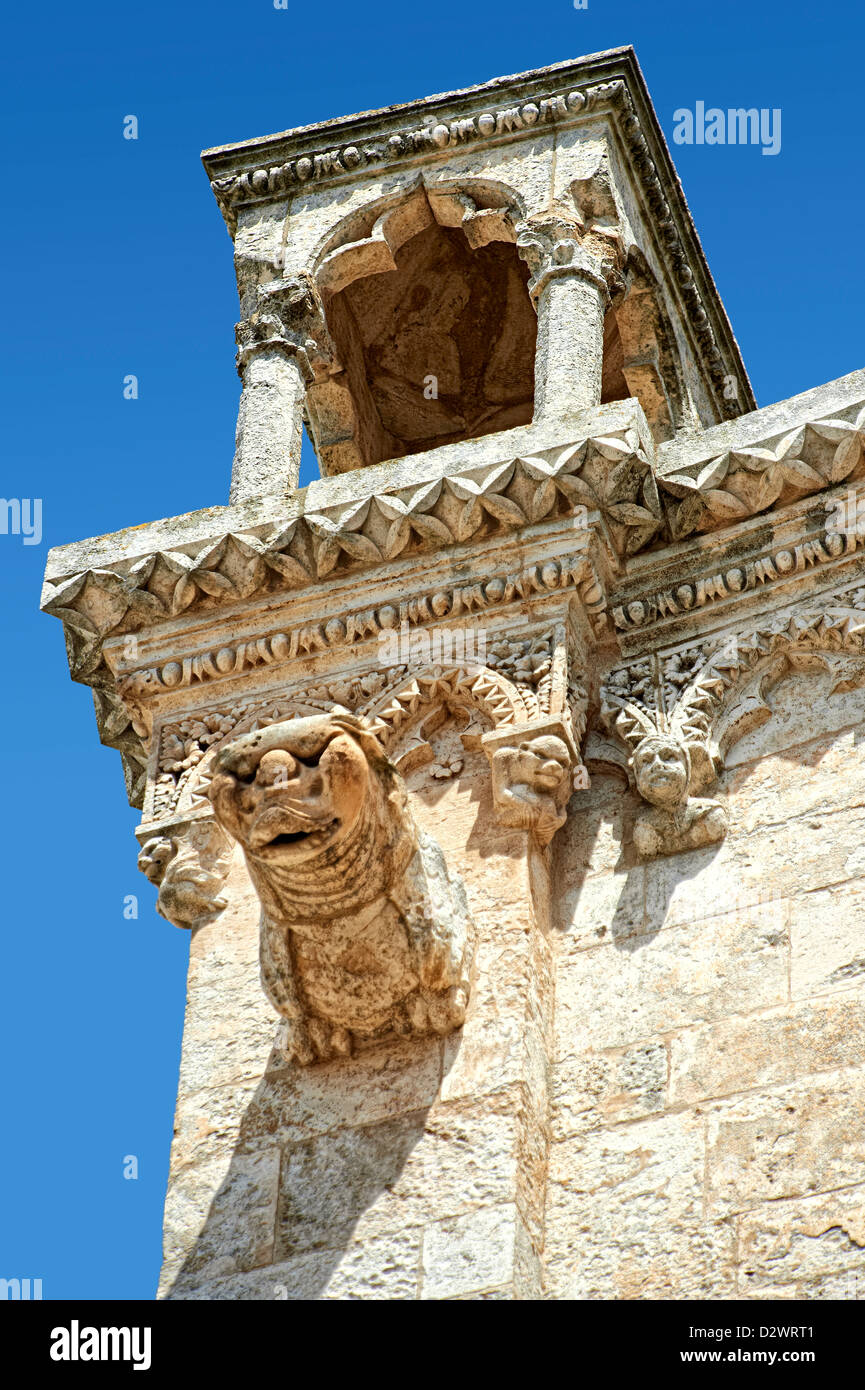 Esterno della cattedrale di Ostuni Puglia Italia Foto Stock