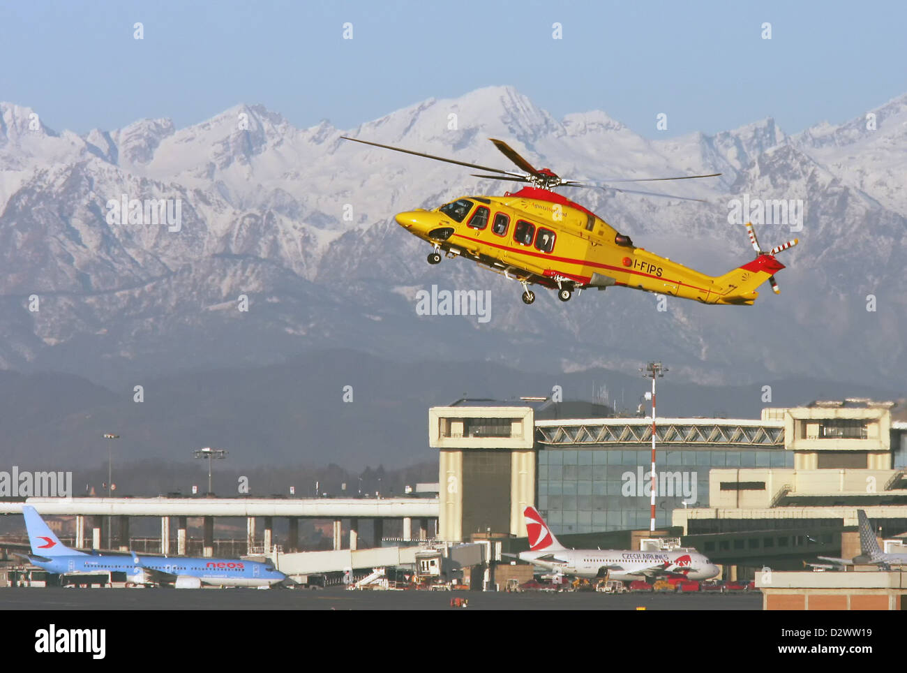 Untitled, Agusta-Westland AW-139 elicottero Foto Stock