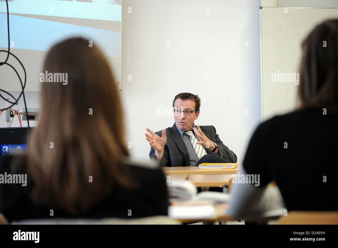 St Georgen, Germania, l istruzione religiosa della decima classe Foto Stock