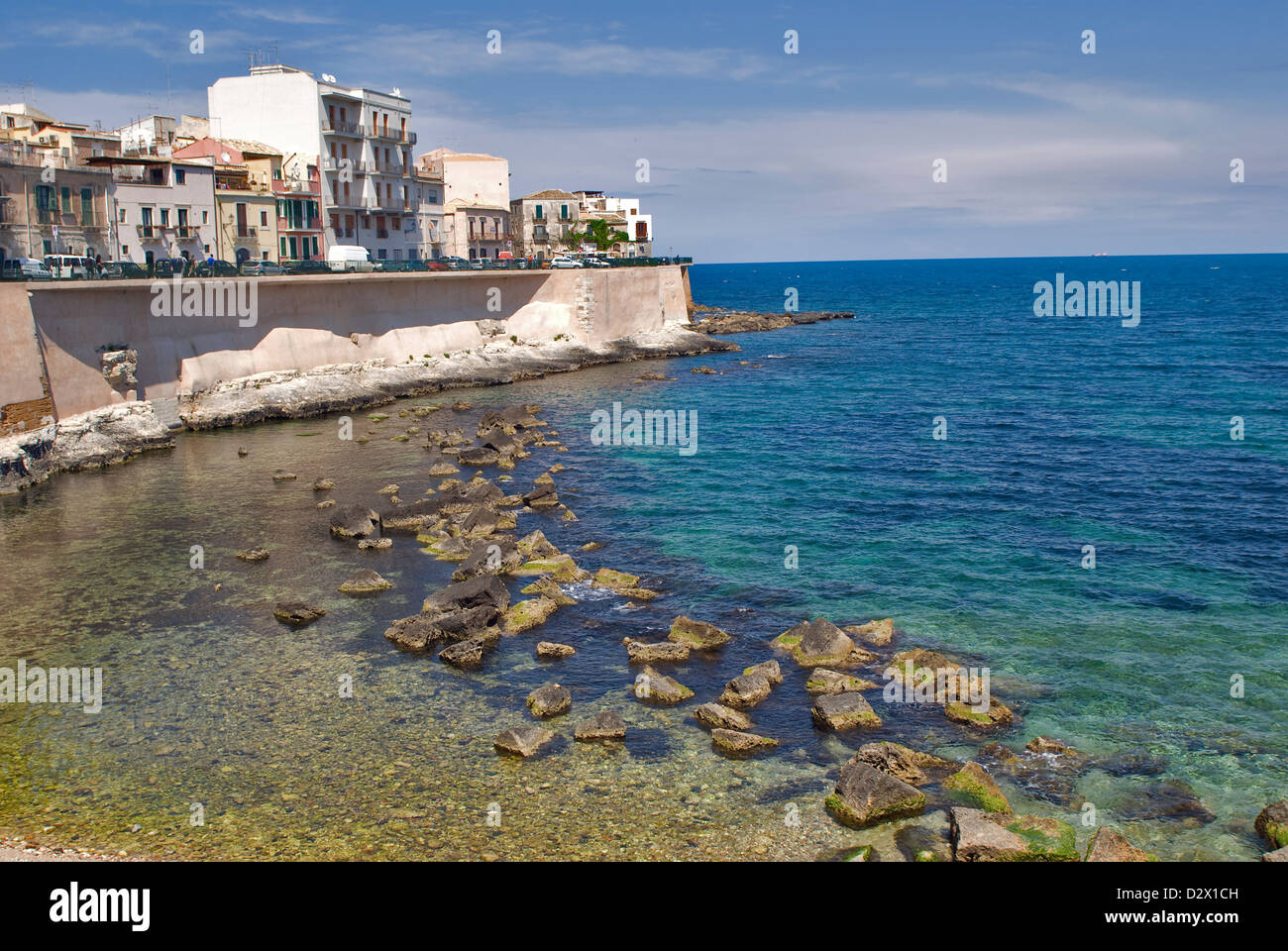 Europa Unione Italia Italie Italia Mediterraneansea Sicile Sicilia Siracusa Foto Stock