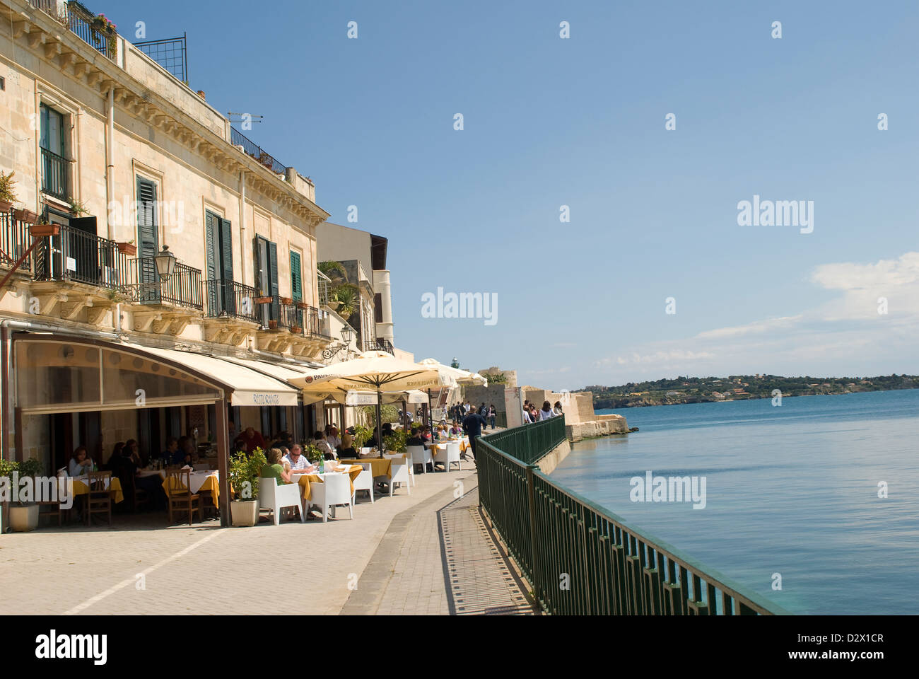 Europa Unione Italia Italie Italia mare Mediterraneo Sicile Sicilia Siracusa Foto Stock