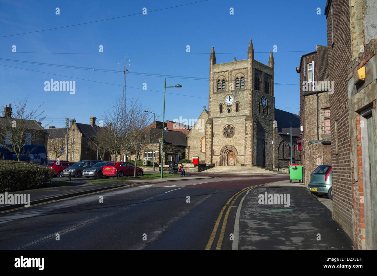 La Chiesa di Cristo Consett Foto Stock