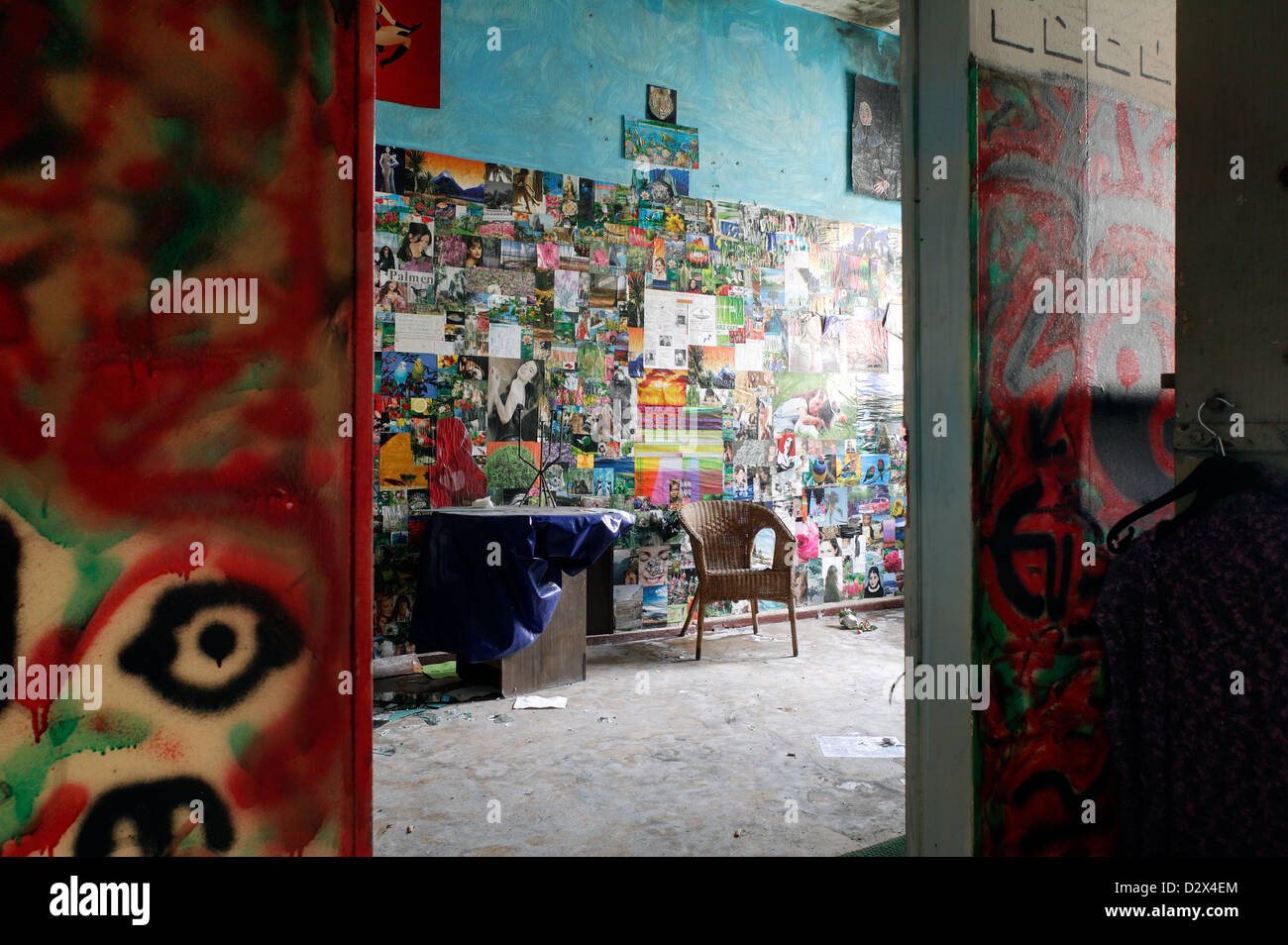 Berlino, Germania, sede dell'ex KGB Foto Stock