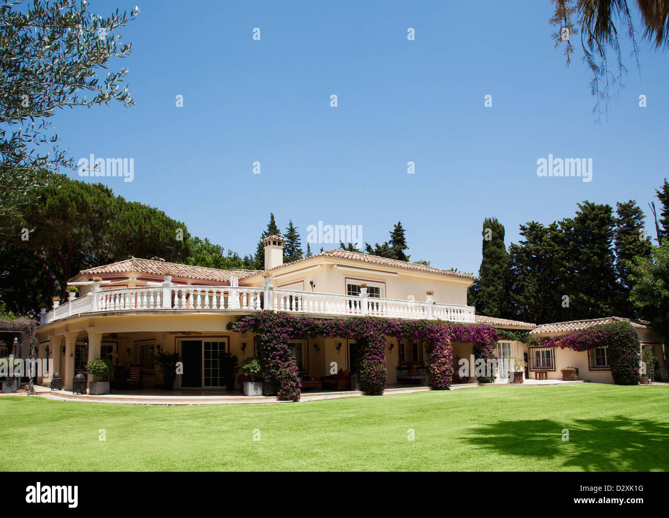 Villa spagnola Foto Stock