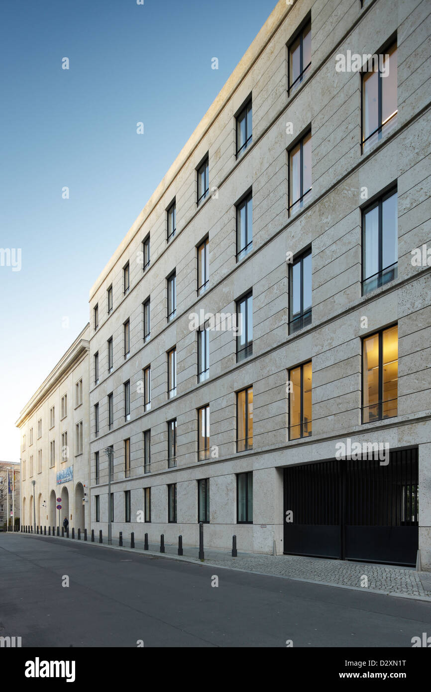Berlino, Germania, Ministero federale del Lavoro e degli affari sociali in Wilhelmstrasse in Berlin-Mitte Foto Stock