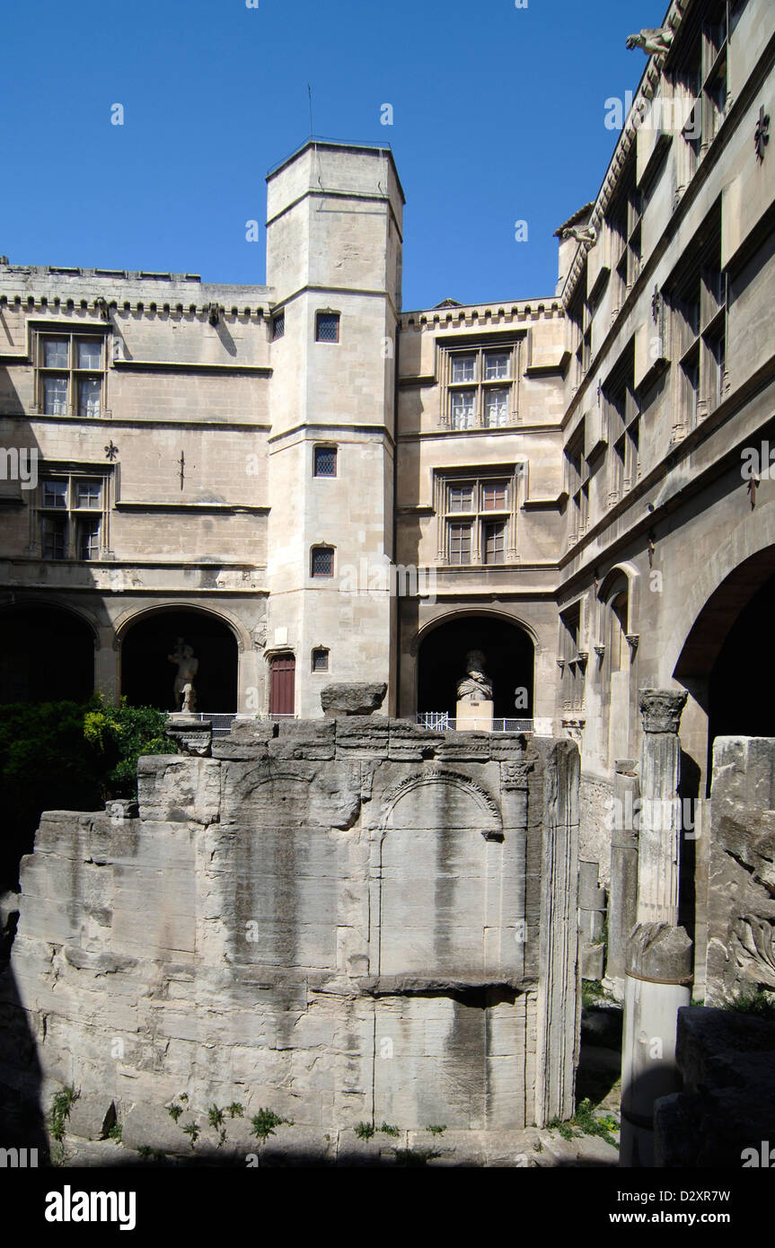 Museo Arleten Arles Provence Francia Foto Stock