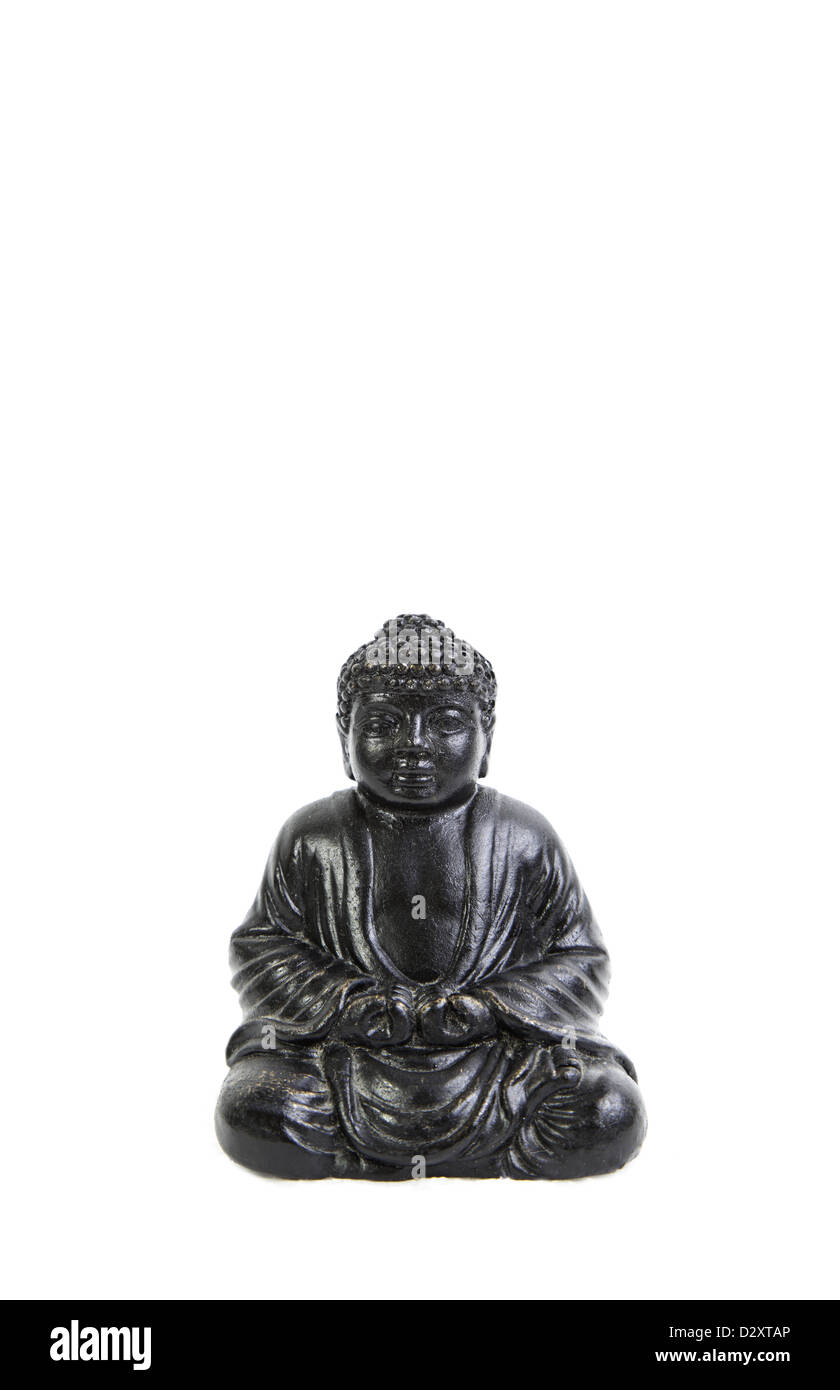 La figura del Buddha, figura dettaglio della thailandia artigianato, decorazioni orientali, zen, spazio per il testo Foto Stock