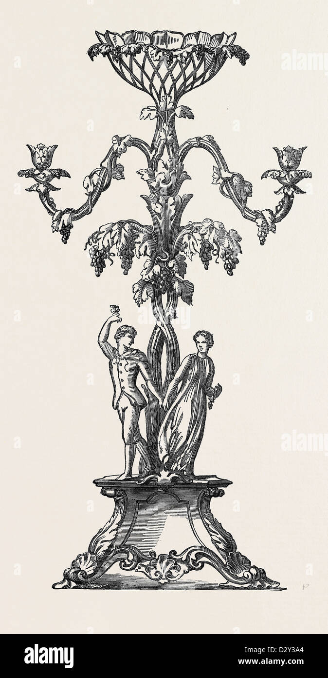 TESTIMONIAL presentato al sig. G. GUNN, fattore per il duca di Sutherland Foto Stock