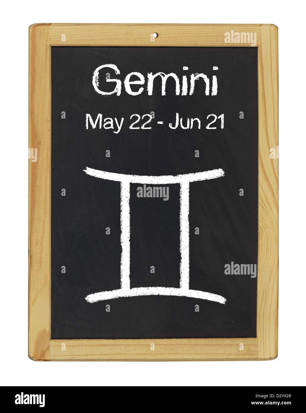 Segno zodiacale gemelli Foto Stock